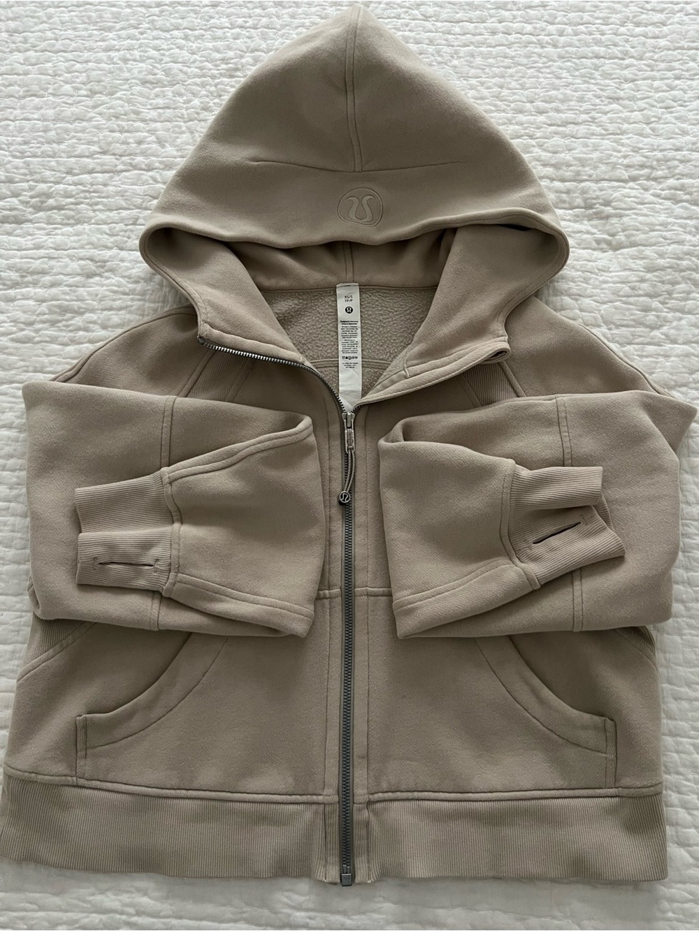 Lululemon Cropped Scuba Hoodie